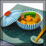 Pot au feu with Mongolian pork and seasonal vegetables (sample)